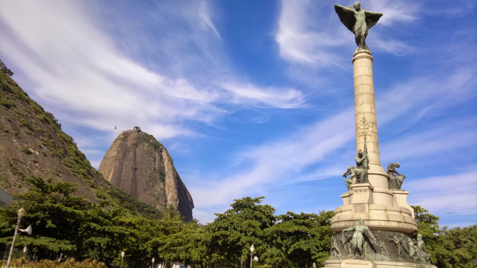 Pão de acúcar, Rio de Janeiro - vista da Praia Vermelha Pão de acúcar, Rio de Janeiro - vista da Praia Vermelha