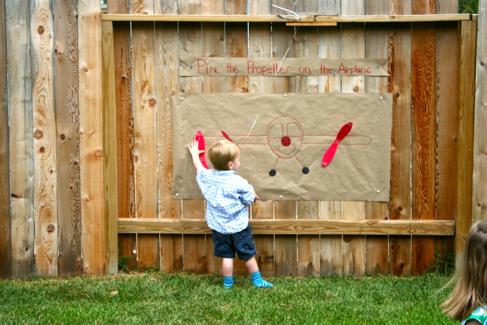 McCarty Designs Party/Event Blog Ethan's Paper Airplane Party 1st