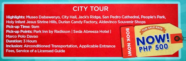 'VISIT DAVAO FUN SALE 2015' STARTS APRIL 3 'VISIT DAVAO FUN SALE 2015' STARTS APRIL 3