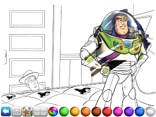 Toy Story Read-Along iPad app kids apps