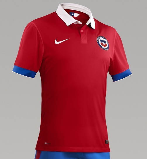 Nike Chile 201516 Kits Released Footy Headlines