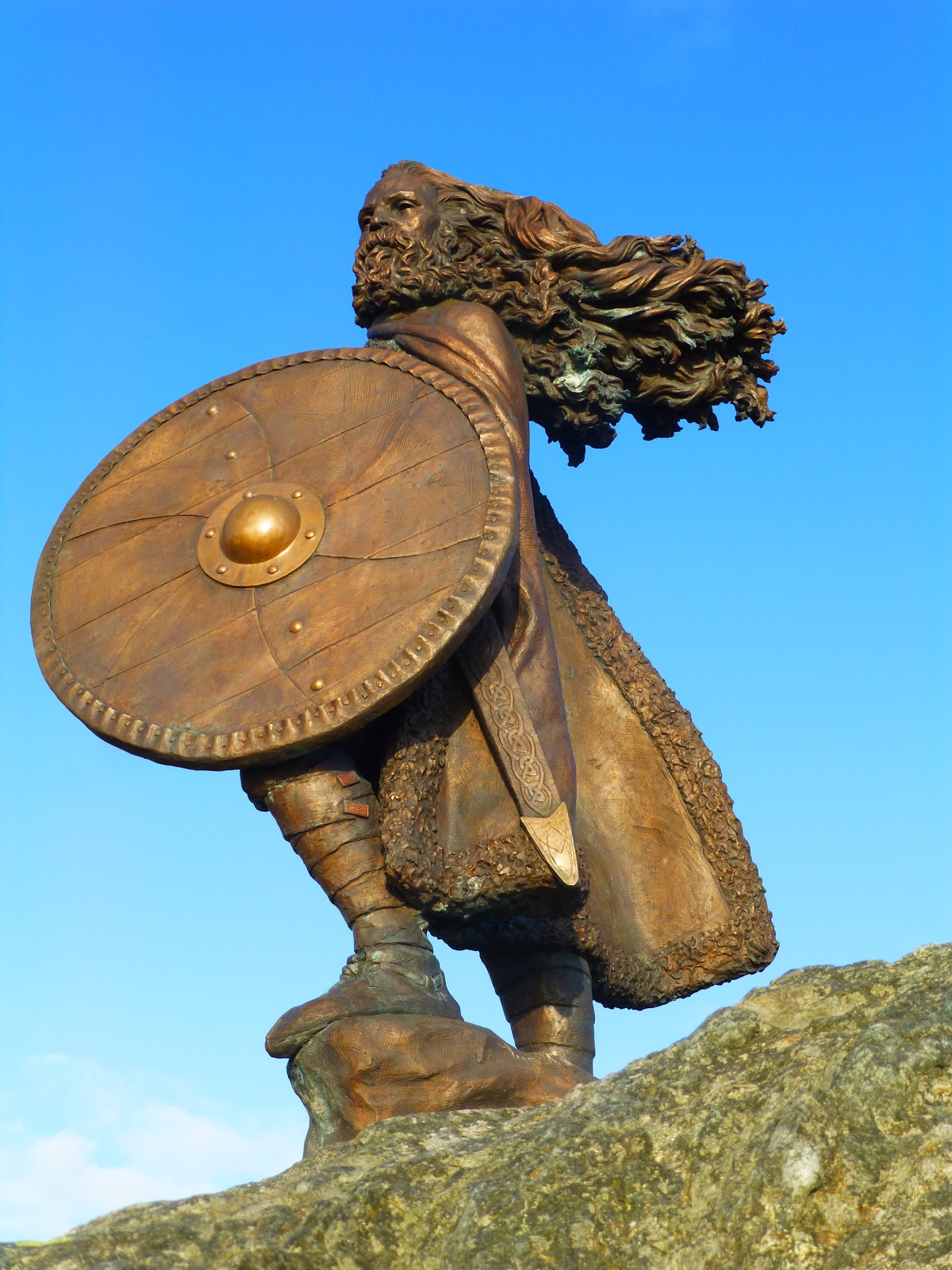 Haugefliden Her står Harald Hårfagre