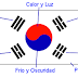 La bandera de Corea del Sur