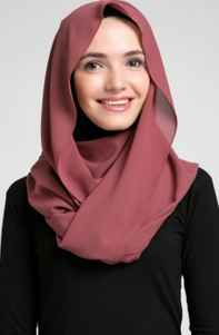 Jilbab untuk Wajah Bulat Jilbab untuk Wajah Bulat