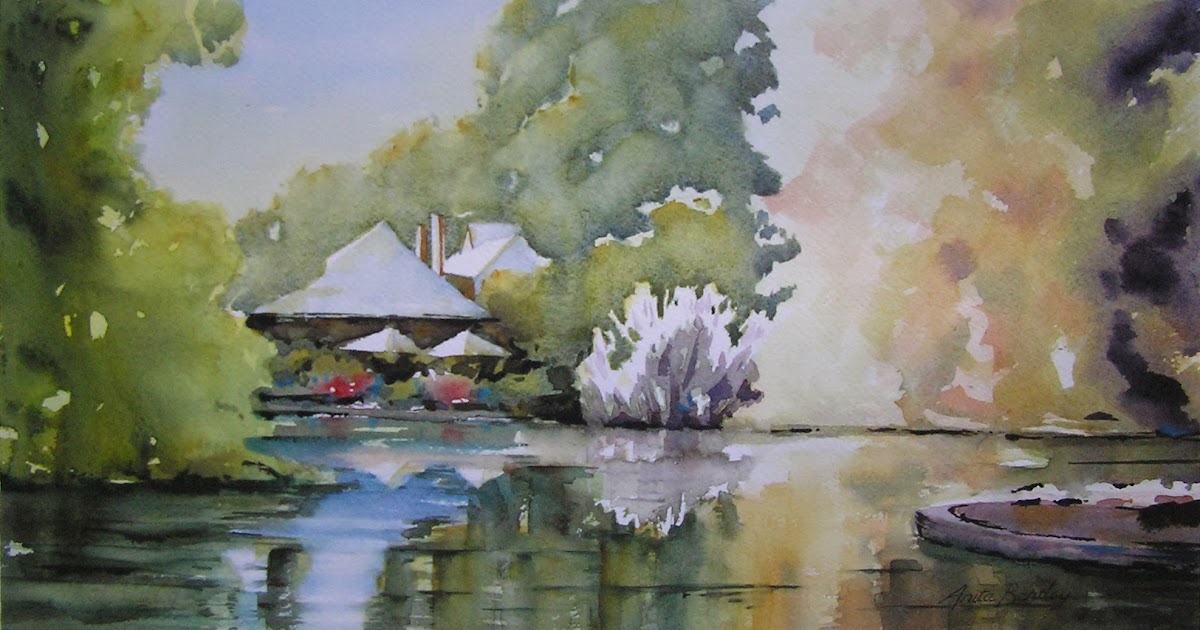 Watercolours by Anita Bentley ADELAIDE PARKLANDS ART PRIZE