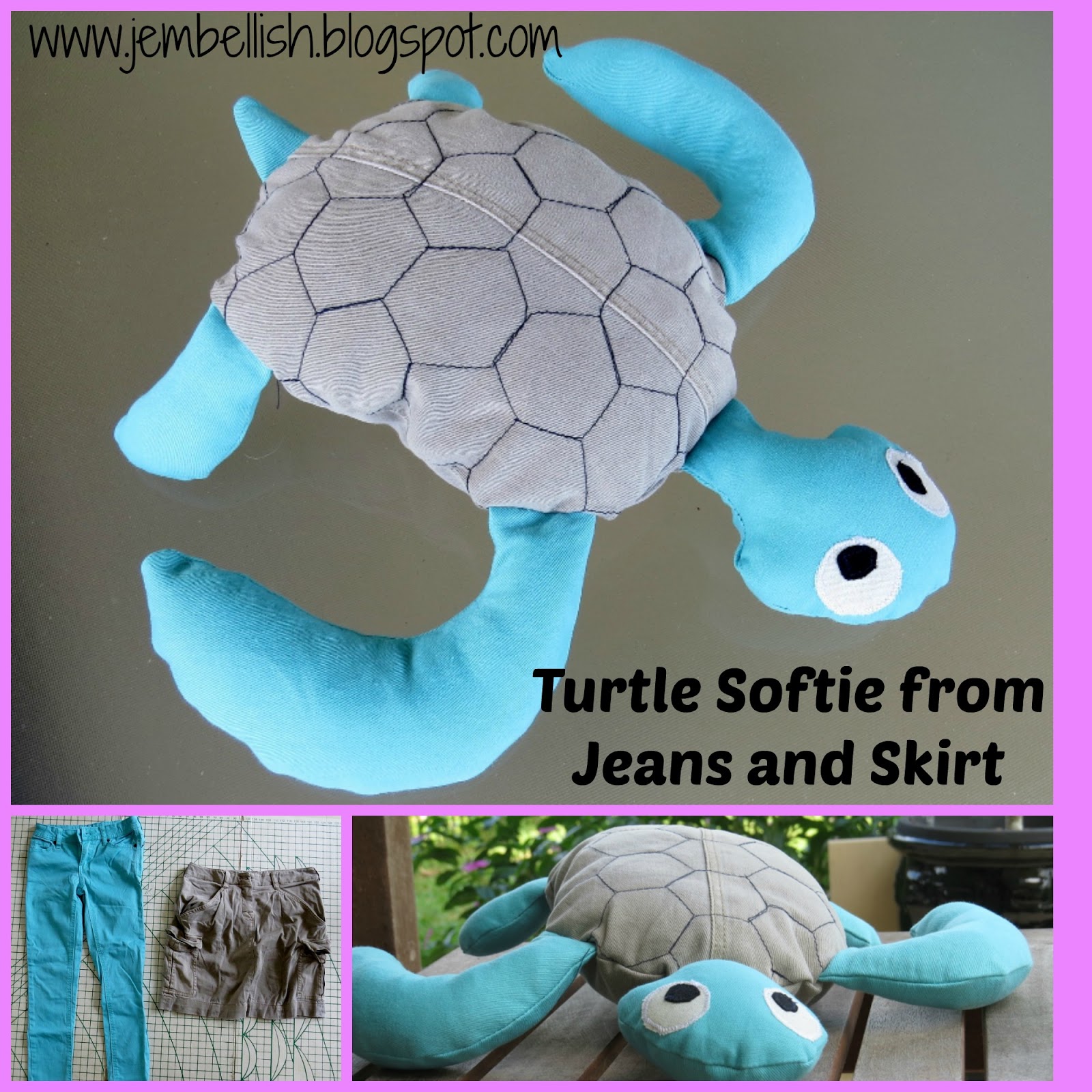 Creating my way to Success: Fifty Shades of Turtle - more clothes upcycling