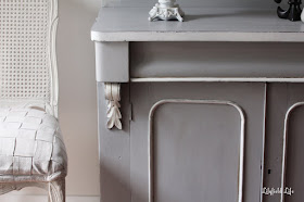 Vintage chiffonier from Lilyfield life painted in ASCP Paris grey