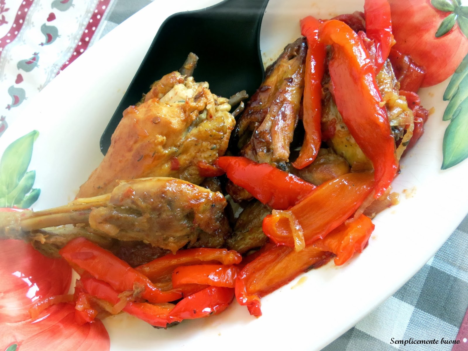 pollo con i peperoni