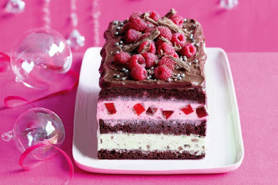 Christmas celebration chocolate ice-cream cake Recipe Christmas celebration chocolate ice-cream cake Recipe