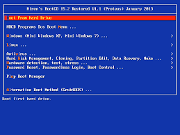 Hiren's Boot DVD 15.2 Restored Edition V 1.1 Proteus (January 20 crack