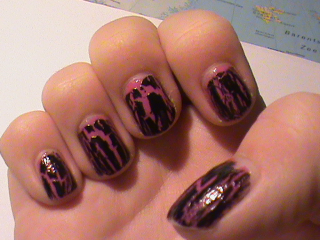 Foto bij Zwarte crackle