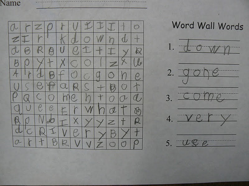 Mrs. T's First Grade Class: FUN Spelling Practice