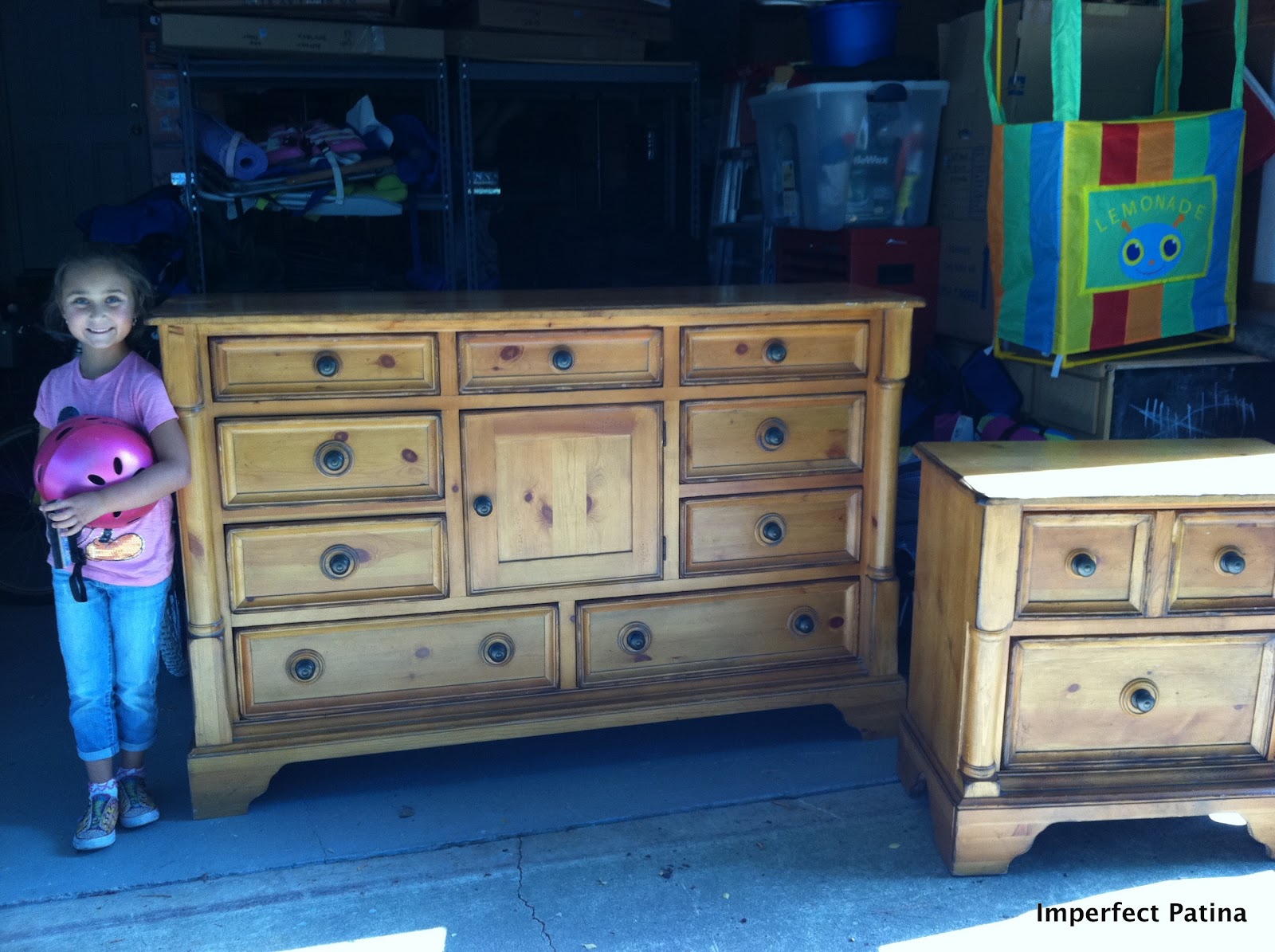 Imperfect Patina Craigslist Dresser Revamp
