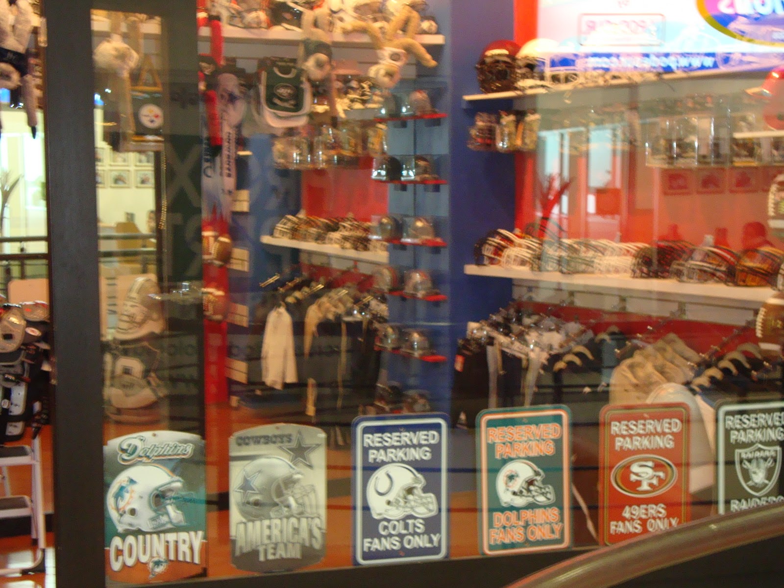 Tienda de futbol americano y de la NFL Carlos Rosado Sports tienda