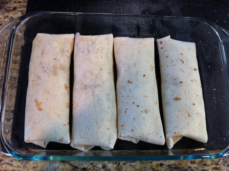 Cooking with SAHD "Wet" Shredded Beef Burritos