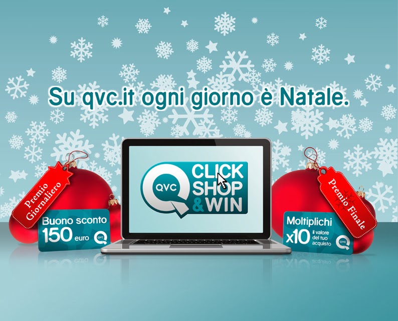 Regali Di Natale Qvc.Diemmemakeup Click Shop Win A Natale Lo Shopping Su Qvc Ti Premia 10 Volte