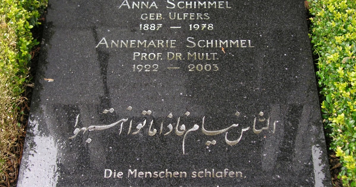 Narasi Otobiografis Annemarie Schimmel The Library