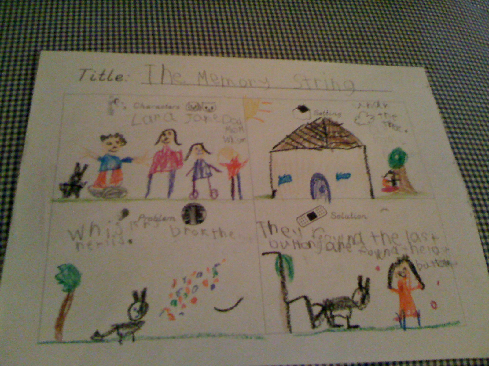 Blackboard An Elementary Education Blog The Memory String