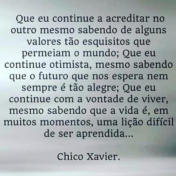 Mensagem De Valores Da Vida