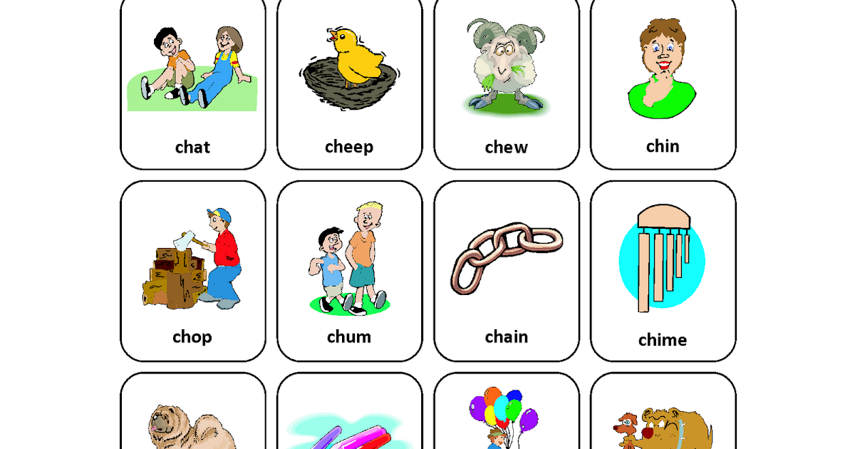 Testy yet trying: Initial CH: Free Speech Therapy Articulation Picture