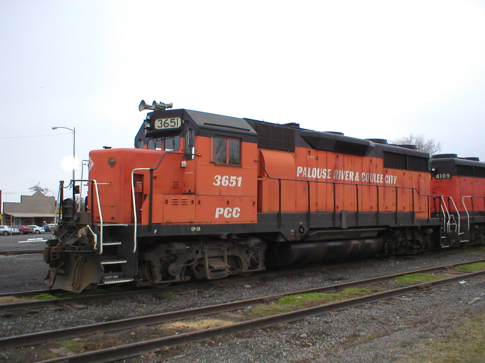 Big Bend Railroad History PCC Power In Coulee City