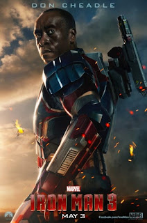 Iron Man 3 Poster Don Cheadle Iron Patriot