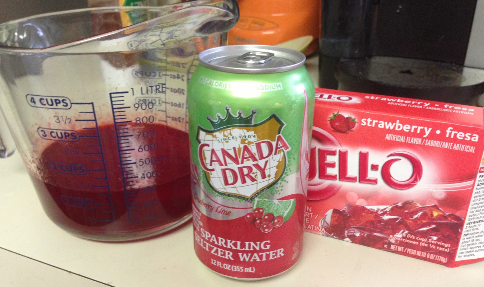 Life Sprinkled With Glitter Celebrate with Sparkling Jello