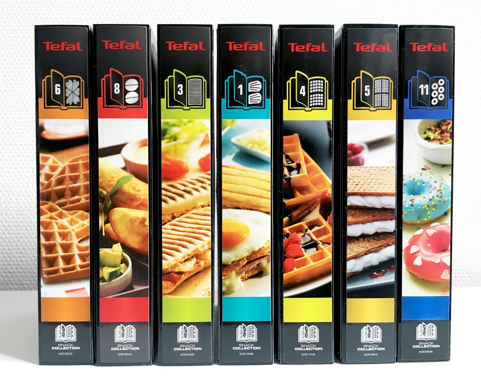 Gaufrier Tefal Snack Collection Coffret 4 Plaques 