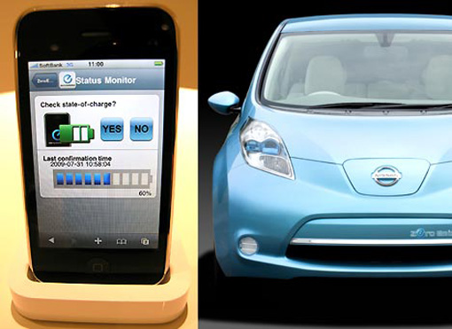 nissan leaf app