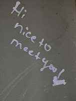 Nice to meet you! nice to meet you