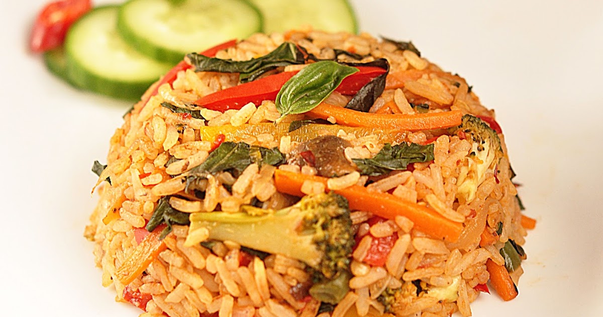 Thai Basil Fried Rice Spill the Spices