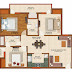 3 BHK floor layout's.