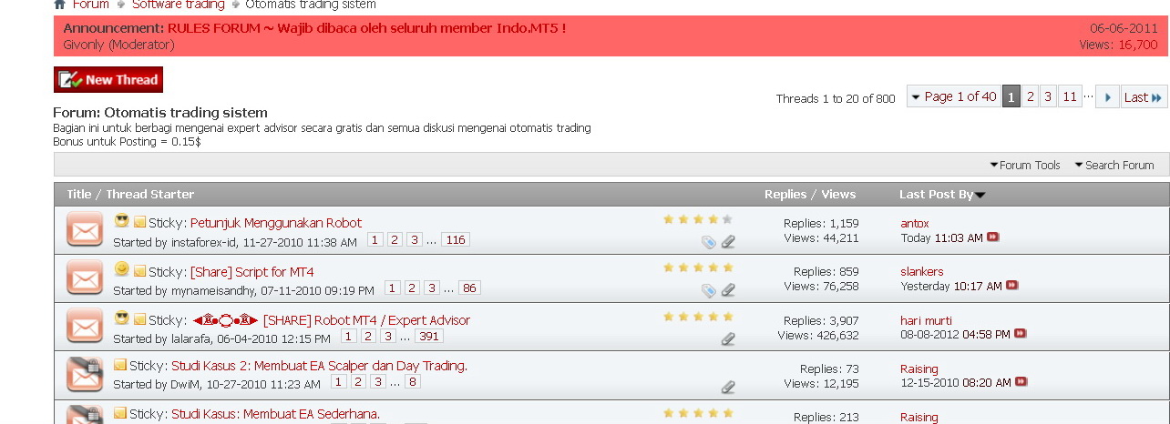 Modal gratis untuk trading forex