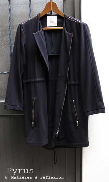 SOLDES Veste oversize Starchild noire Pyrus