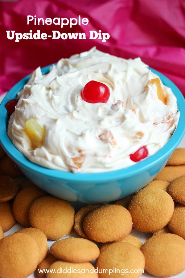 Diddles and Dumplings Pineapple UpsideDown Dip