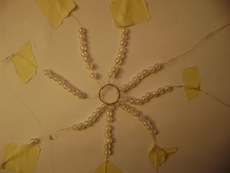 Dollhouse escapes How to make a crystal chandelier