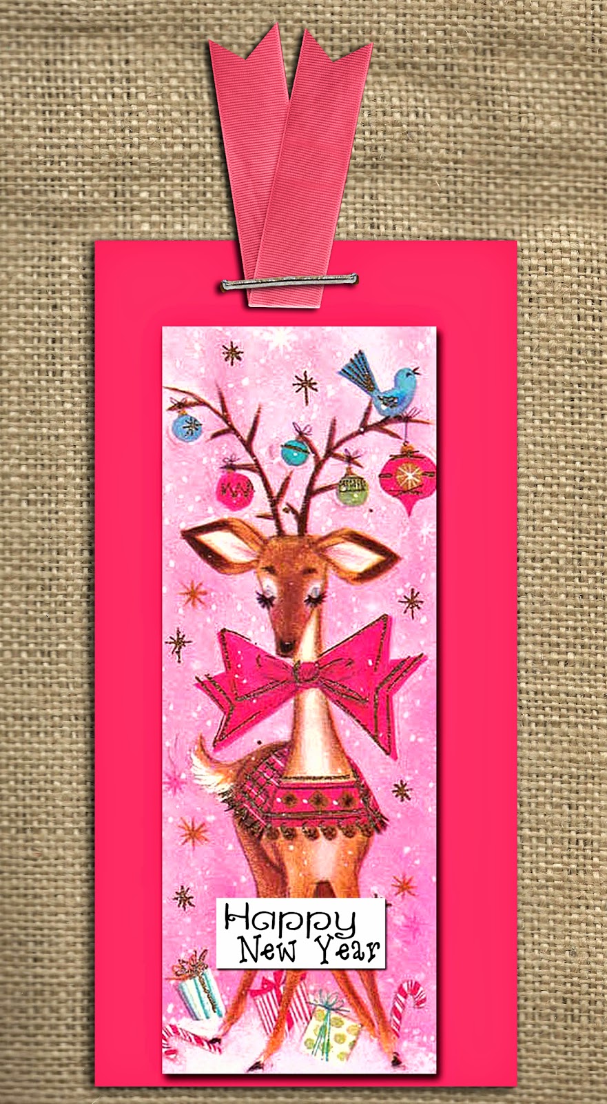 Wendylynn's Paper Whims Happy New Year Bookmark