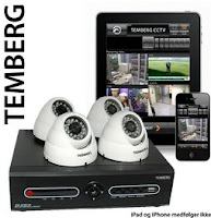 Overvågningspakke 4 kameraer