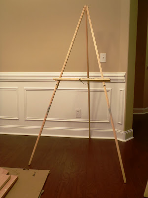 plans for wood easel
