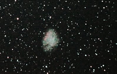 The Crab Nebula - M1  14-01-2012