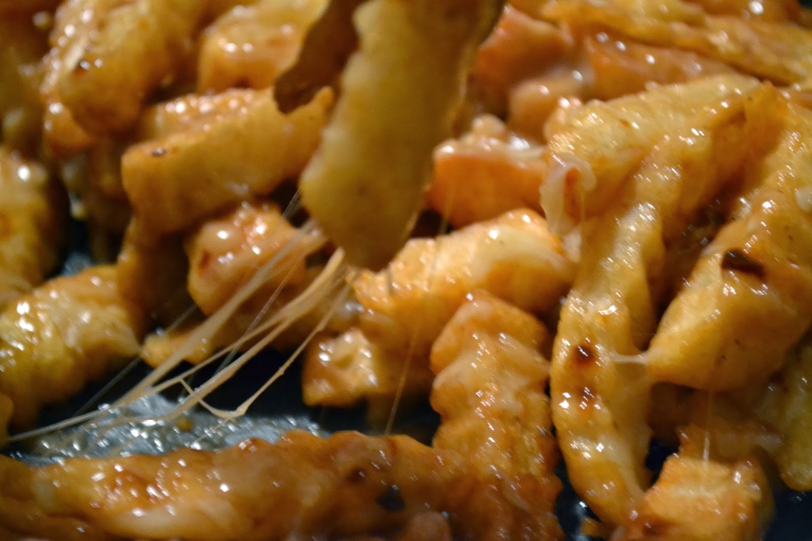 It's A Mom's World Cheese Fries With Gravy