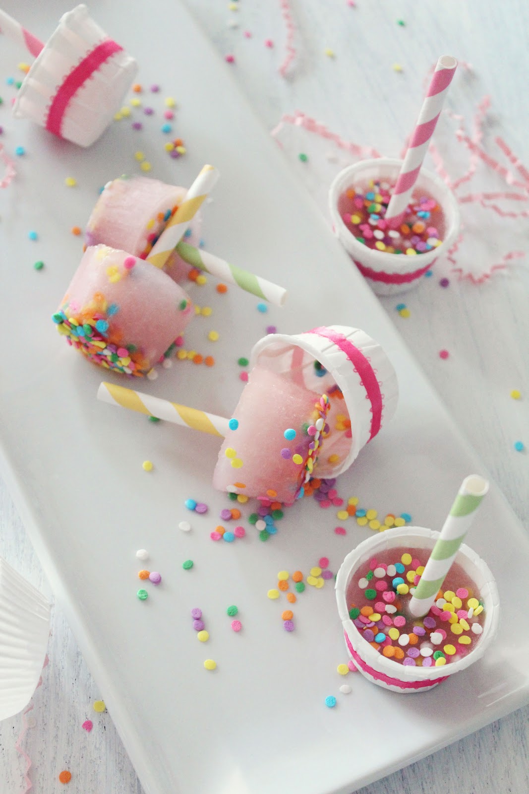 Icing Designs Confetti Popsicles