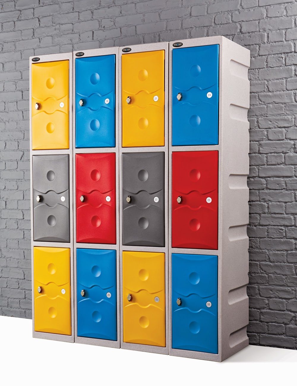 Ultra Box Plastic Lockers For Wet Areas, Changing Rooms, School Lockers