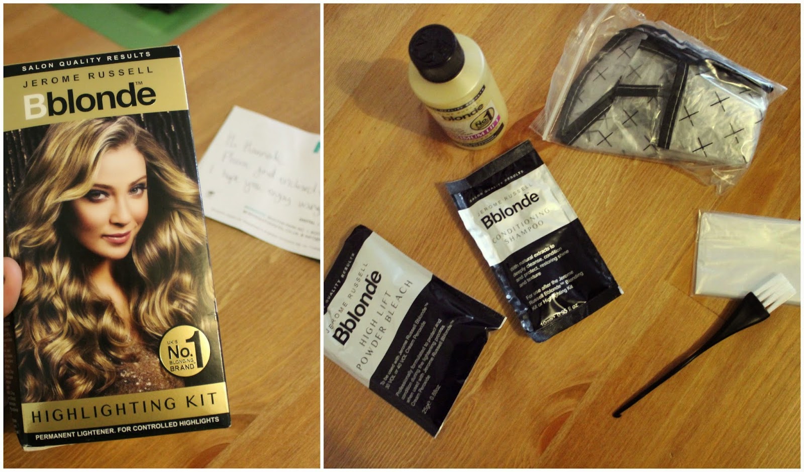 My Blonde Hair History Jerome Russell Highlighting Kit