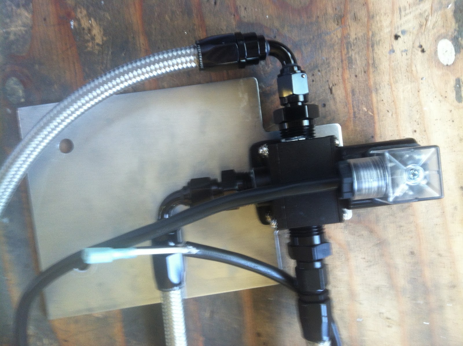 VDrive California Flat Bottom Electric Fuel Valve