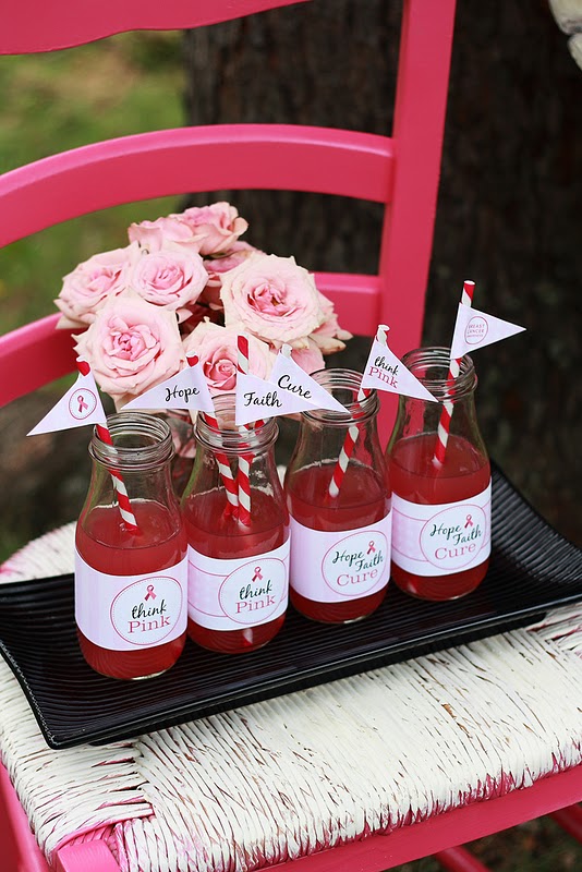 Kara's Party Ideas Kids Birthday Party Themes Breast Cancer Awareness Shoot FREE DOWNLOADS!