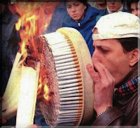 Smoking Cigarettes Guiness World Record 1,000 Smoking Cigarettes Guiness World Record 1,000