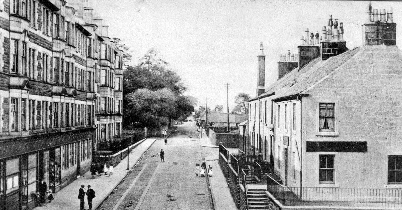 Tour Scotland Photographs Old Photograph Paisley Road Barrhead Scotland