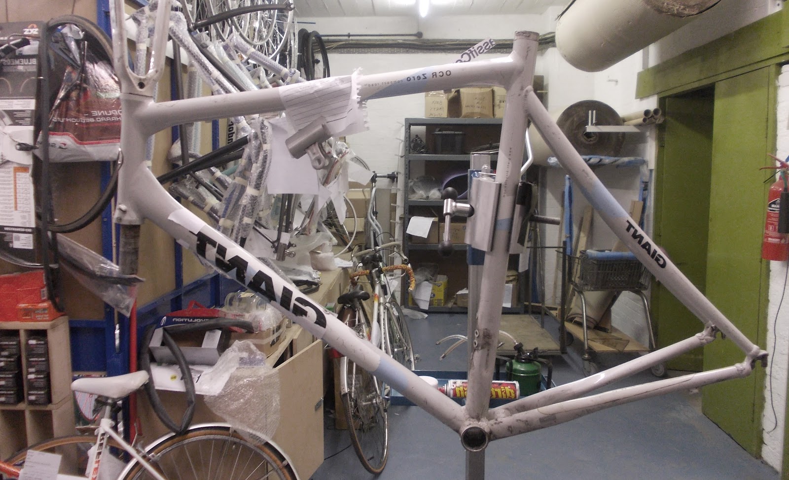 carbon bike respray