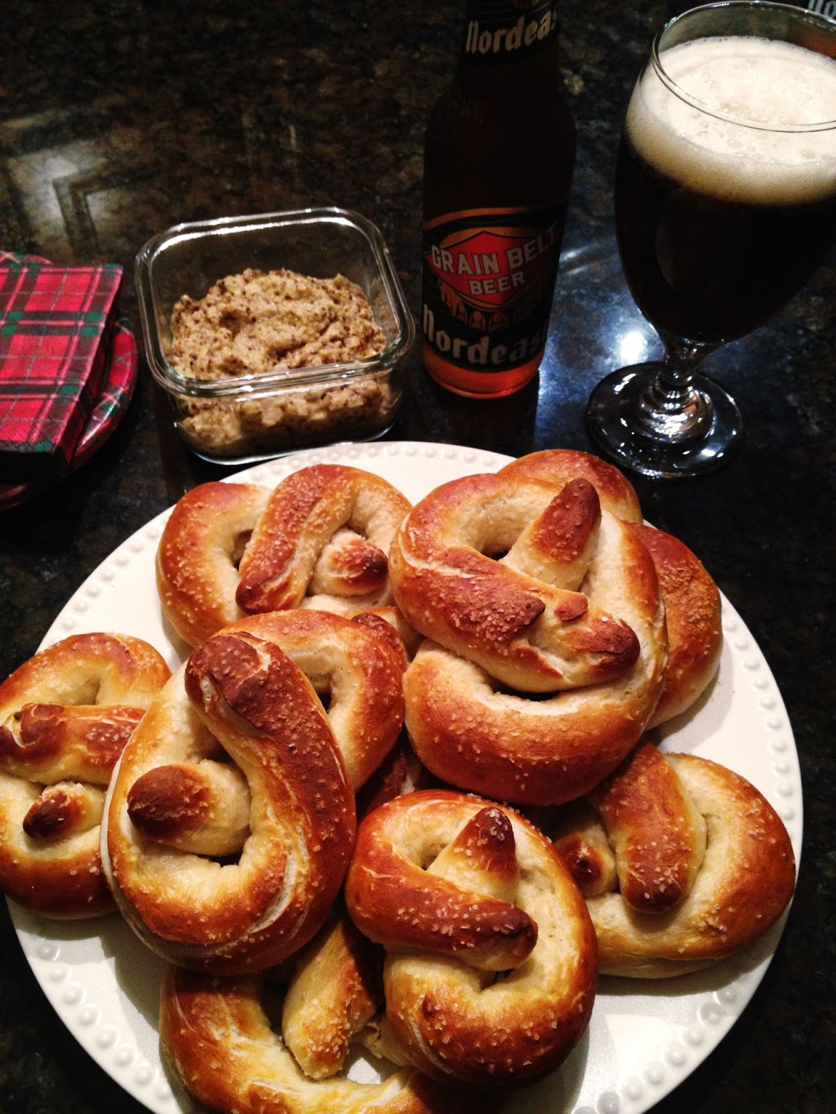 The Lush Chef Soft Pretzels & Spicy Mustard